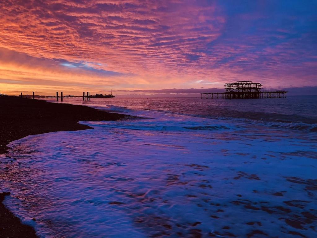 Central Brighton Flat, 3 Bedrooms, Sleeps 6, Close To Shops And Beach Exterior foto